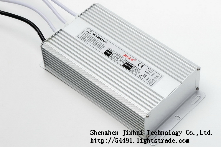 200W 24V 8.33A Waterproof LED power supply Constant Voltage IP67 with CE RoHS Sufficient Power