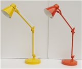 Colorful Painting Table Lamp Design Adjustable Arm Table Lamp
