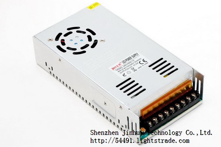 Hot selling 400W 12V Constant Voltage Series Indoor House LED Power Supply Sufficient Power