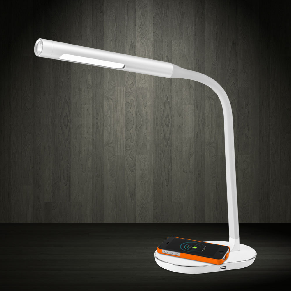 LED Split QI Wireless Charging Table Lamp