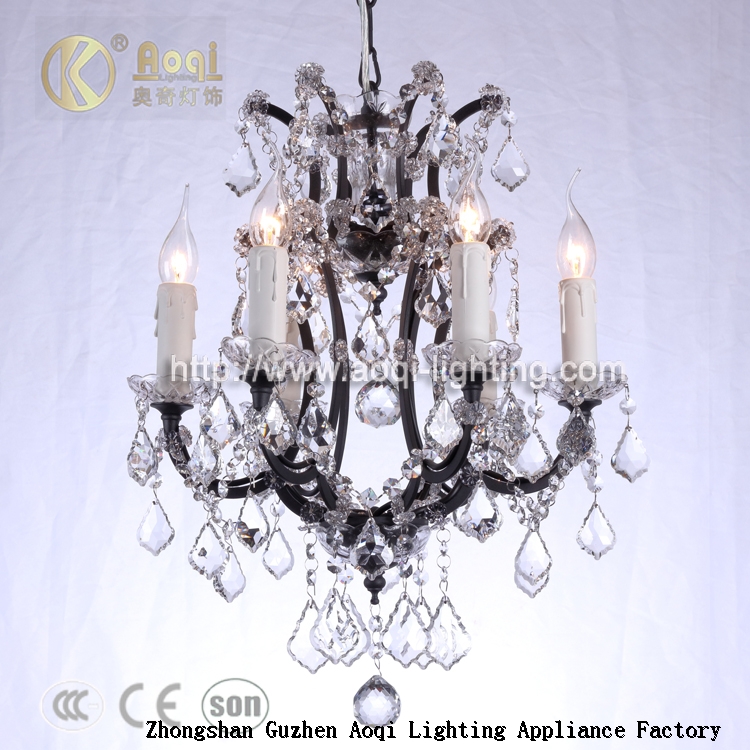 Crystal luster chandelier wholesale luxury gold 8 lights metal copper chandelier