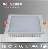 Die-casting aluminum backlight square smd panel light SD-MB16F