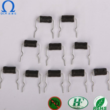 Half a short-circuit wirewound resistor