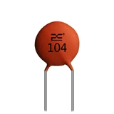 Ceramic capacitor. On the surface of semiconductor type