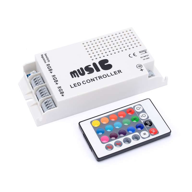 2017 Hot Sale LED IR Music Dancing Light DJ Pro Lighting Controller RF Music RGB LED Controller