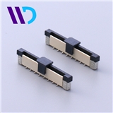 Factory supply 1.0mm pitch 4.5H LCP Brass FPC pull series connector