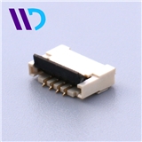 New design 0.5A current rating 1.0mm pitch FPC connector