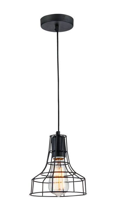 P1050 E27 Cage pendant light Vintage Modern hanging lamp