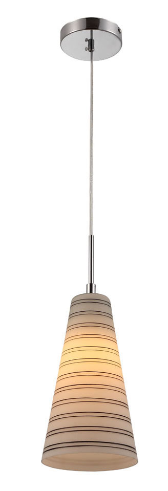 P1001CF E27 pendant light White Glass design Modern hanging lamp