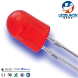 long legs oval 5mm dip red led diodes used for led string light