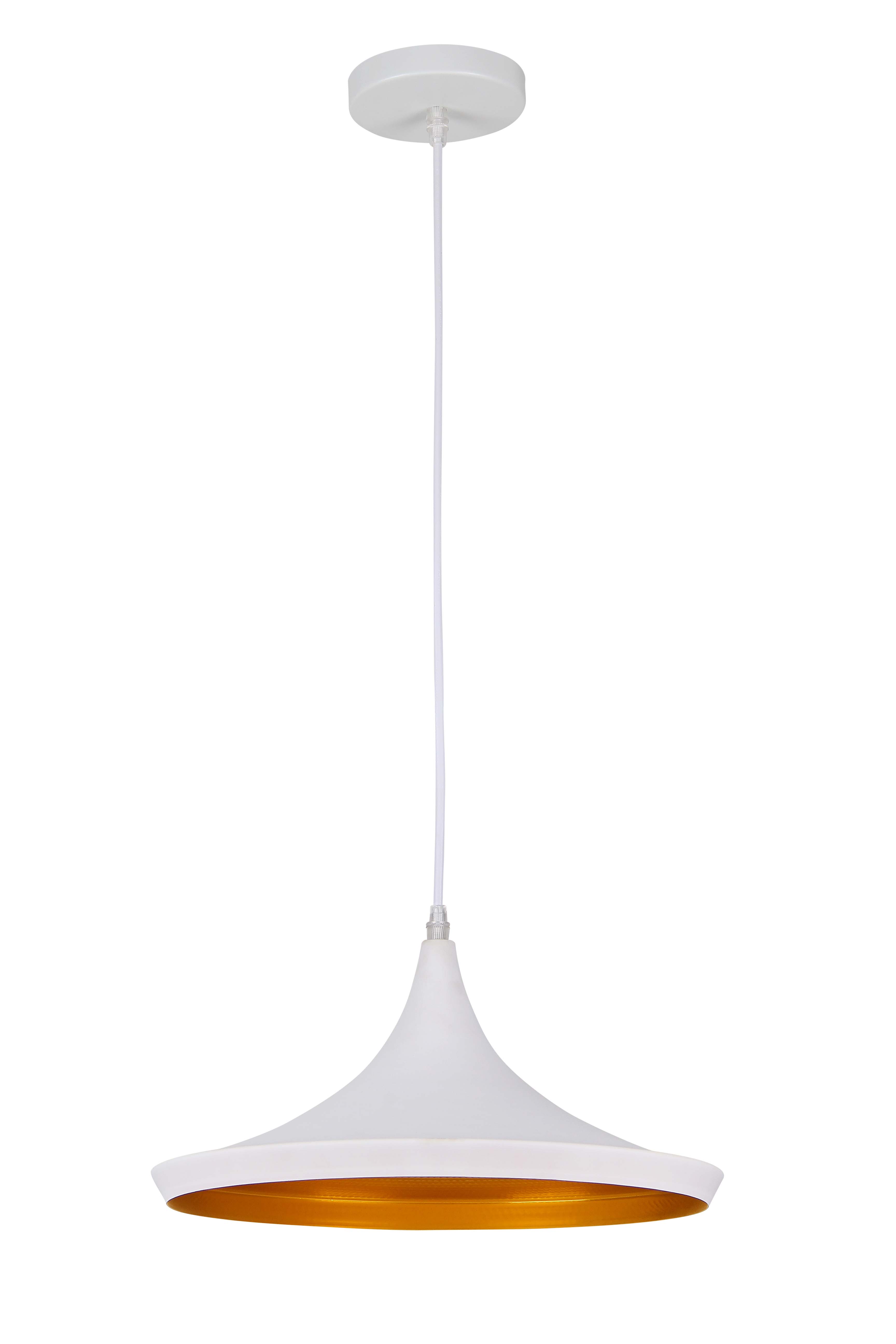 P1094WH E27 pendant light Vintage Aluminum shape Black Modern hanging lamp