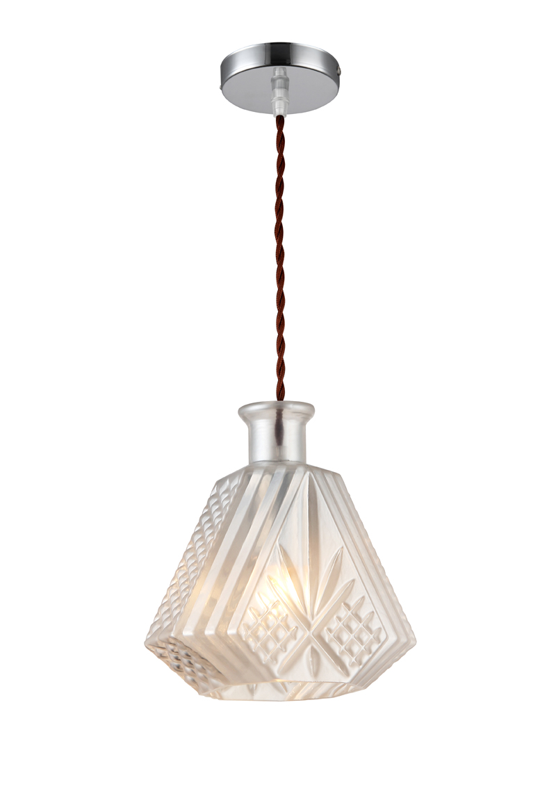P2171PL E27 pendant light Glass design Vintage Modern Pearl hanging lamp