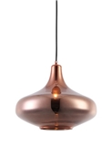 P3122RG E27 pendant light Glass design Vintage Copper hanging lamp