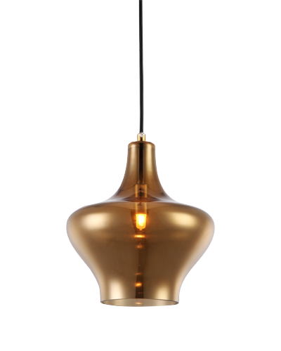 P3123GD E27 pendant light Glass design Vintage Golden hanging lamp