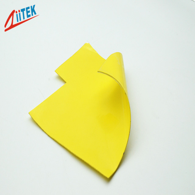 Thermally gap filler 1.5mmT faint yellow for LED products