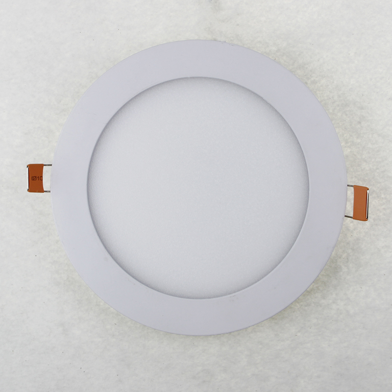 12w round ultra slim recessed mounted led panel light