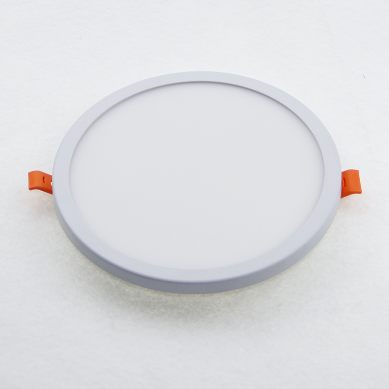Adjustable hole size 16W round recessed led panel light