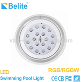 IP68 resin filled wall mounted ss316 30w rgb led swimming pool light