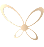 Ceiling light Butterfly