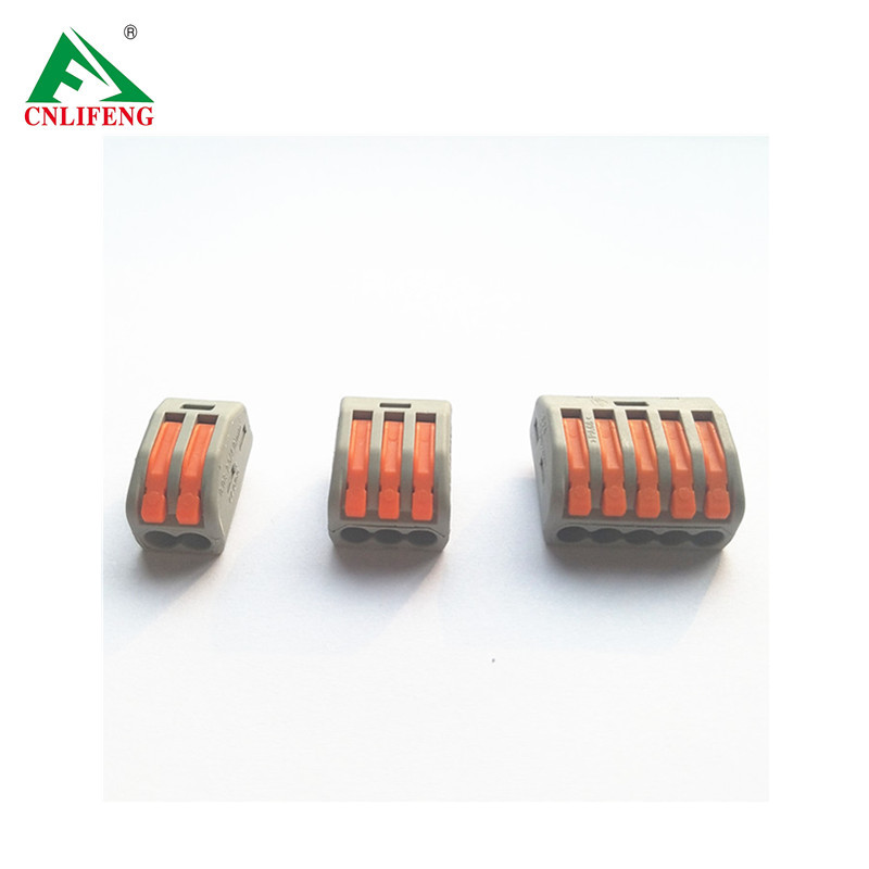 Wago 222 series electrical wiring connectors replacment clamp wire connector fast connector