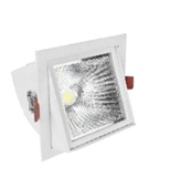 High luminous efficiency adjustable direction indoor square COB light source LED down light