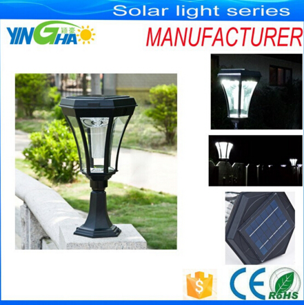 high quality solar post light with good price for post desk garden