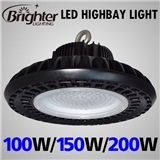 Warehouse factory lighting UFO high bay light 100w 150w 200w led high bay light UFO