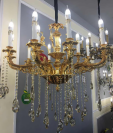 Zinc Alloy Chandelier Lamp