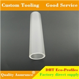 Hollow acrylic tube frosted satine PMMA tube PC tube