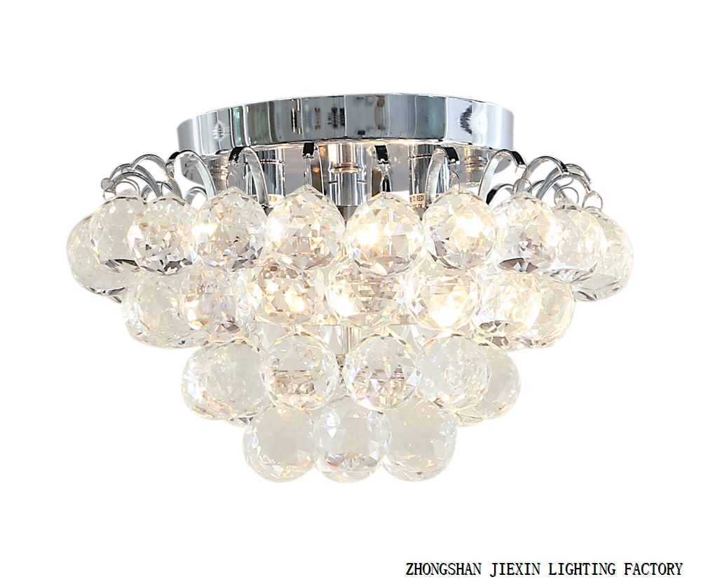 European-style simple crystal lamp home for the ceiling light