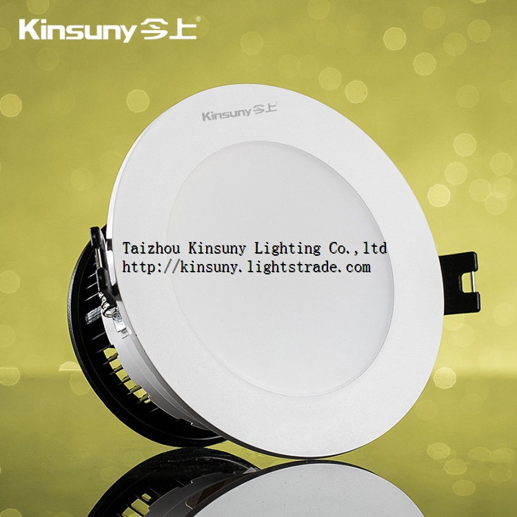 Indoor 4watt 7watt 11watt high lumen lighting fixture round led recessed downlight