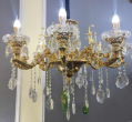 Zinc Alloy Chandelier Lamp