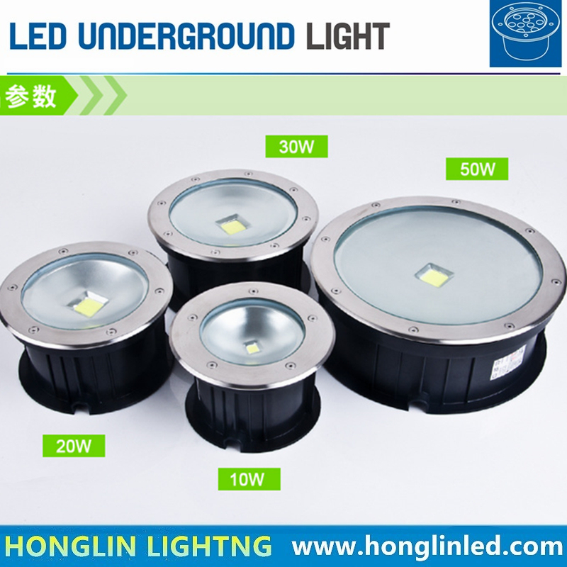 IP65 COB LED Inground Light RGB Underground LED Lighting