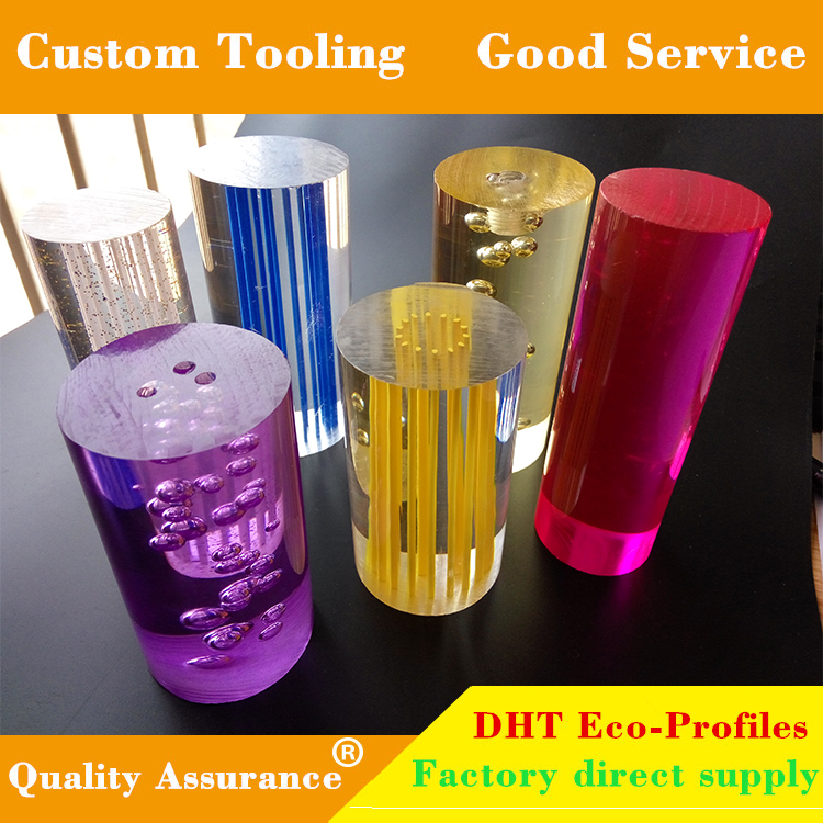 Colorful multi-style acrylic stick rod high quality with reasonable price