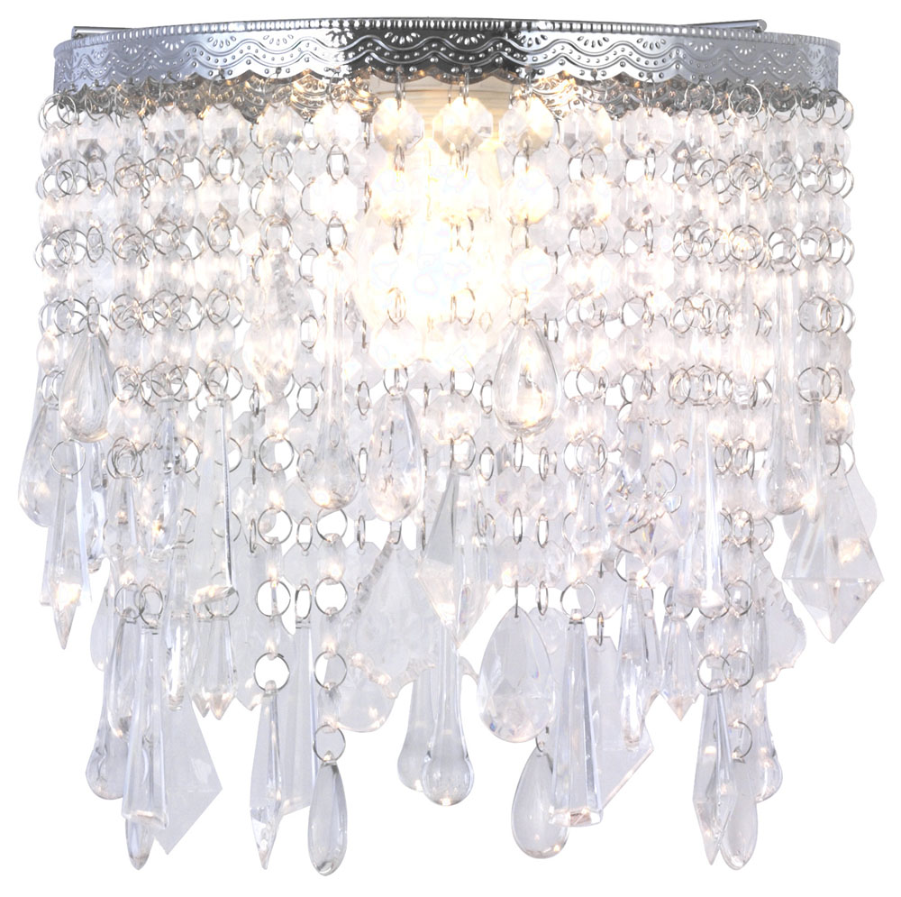 Ceiling Pendant Light Crystal Shade