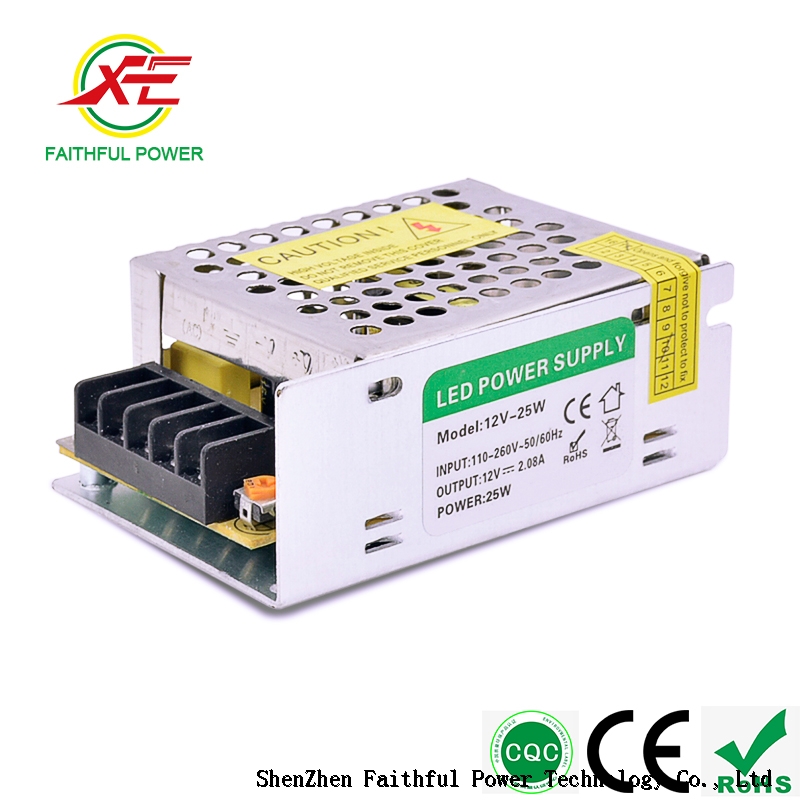24v 1a AC Input DC Output Single Power Supply 24 Volt 25w for LED Module