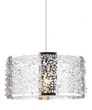 Modern simple chandelier stainless steel crystal chandelier