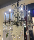 68882 8 Zinc Alloy Chandelier