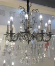 68882 10 Zinc Alloy Chandelier