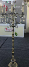 68882 6 plus 1 Floor lamp Zinc alloy chandelier