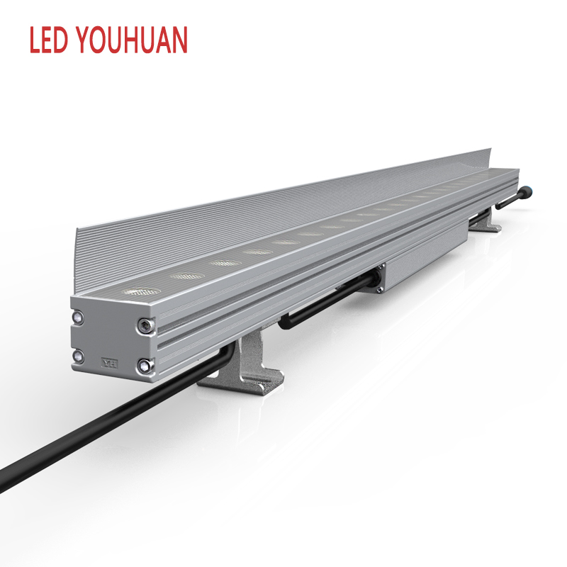 IP68 Outdoor Architectural Lighting 24VDC 36W RGBW LED Wall Washer