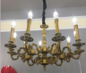 68886 zinc alloy chandelier