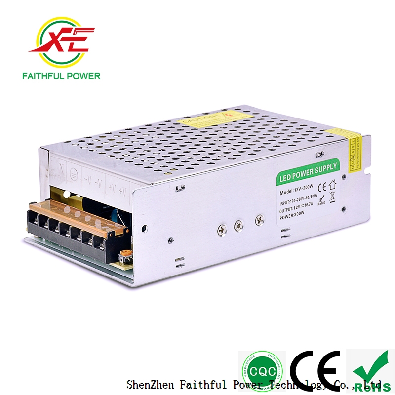 Electrical LED Lighting S-200-12 200w 12v Power Supply IP20 Indoor Switching Power Supply