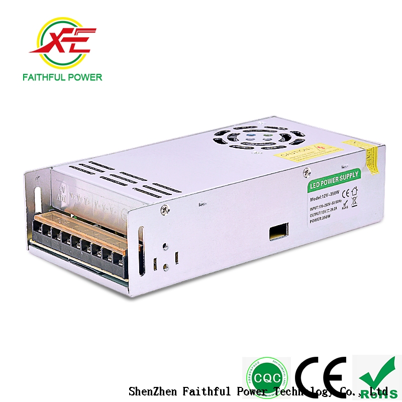 24v 14.6a 350w Electronic Equipment 220v AC to 24v DC Single Output S-350-24 Power Supply