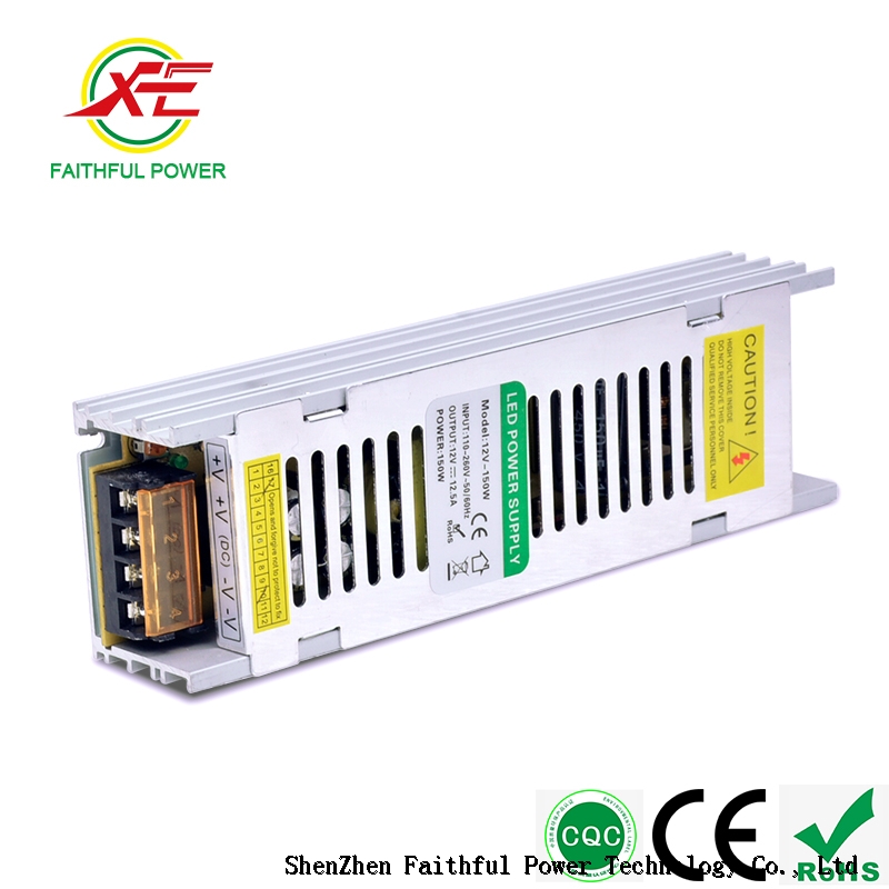 110V 220V AC Led drivers CE ROHS Approved Power Supplies 150W 24 Volt 6.25a