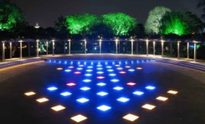 LED floor tile light RGB series