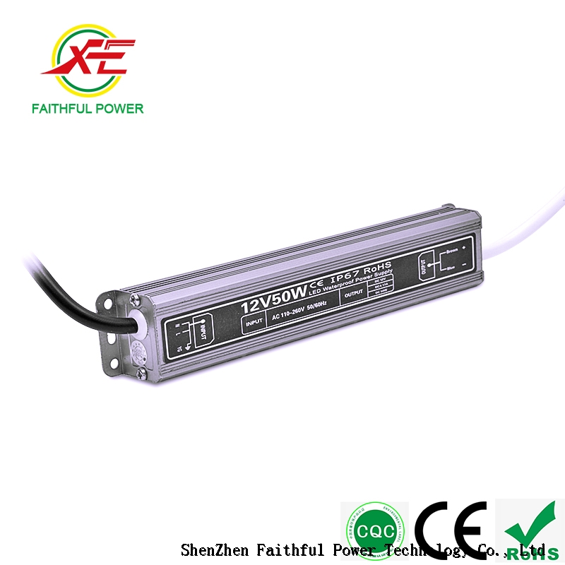 50W AC to DC Constant Voltage Switching Power Supply 12V Waterproof Led Driver