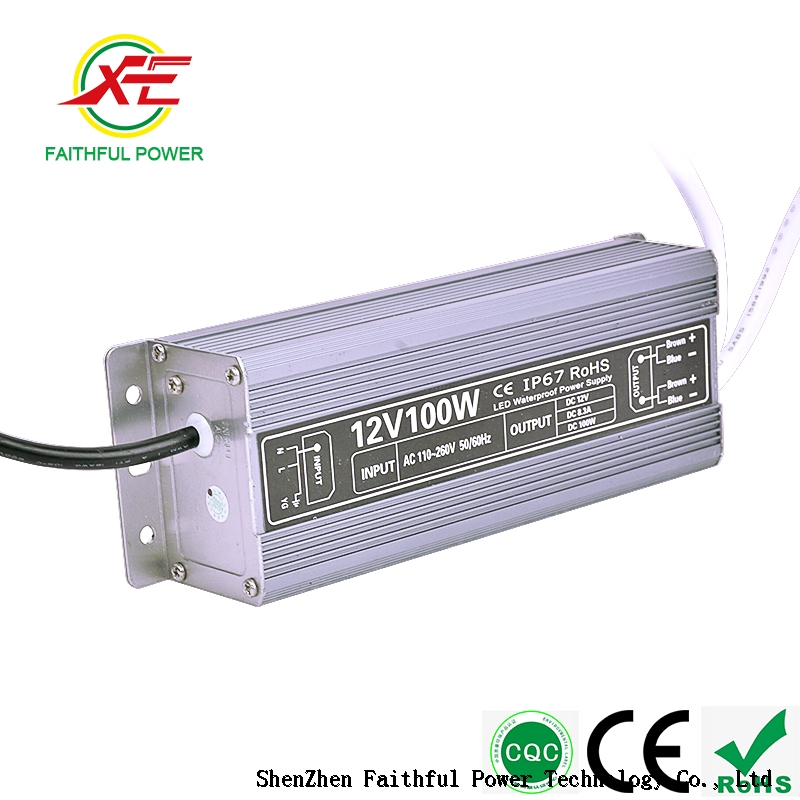 12V 100W Constant Voltage Waterproof LED Driver Single Phase Power Supply