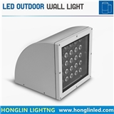 18X1w 25X1w Cambered LED Outdoor Hotel Wall Light