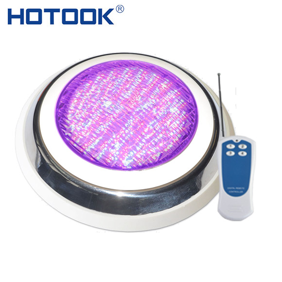 HOTOOK Underwater Lights Stainless Steel LED Swimming Pool Lights RGB 12V Wall Mounted Lamp